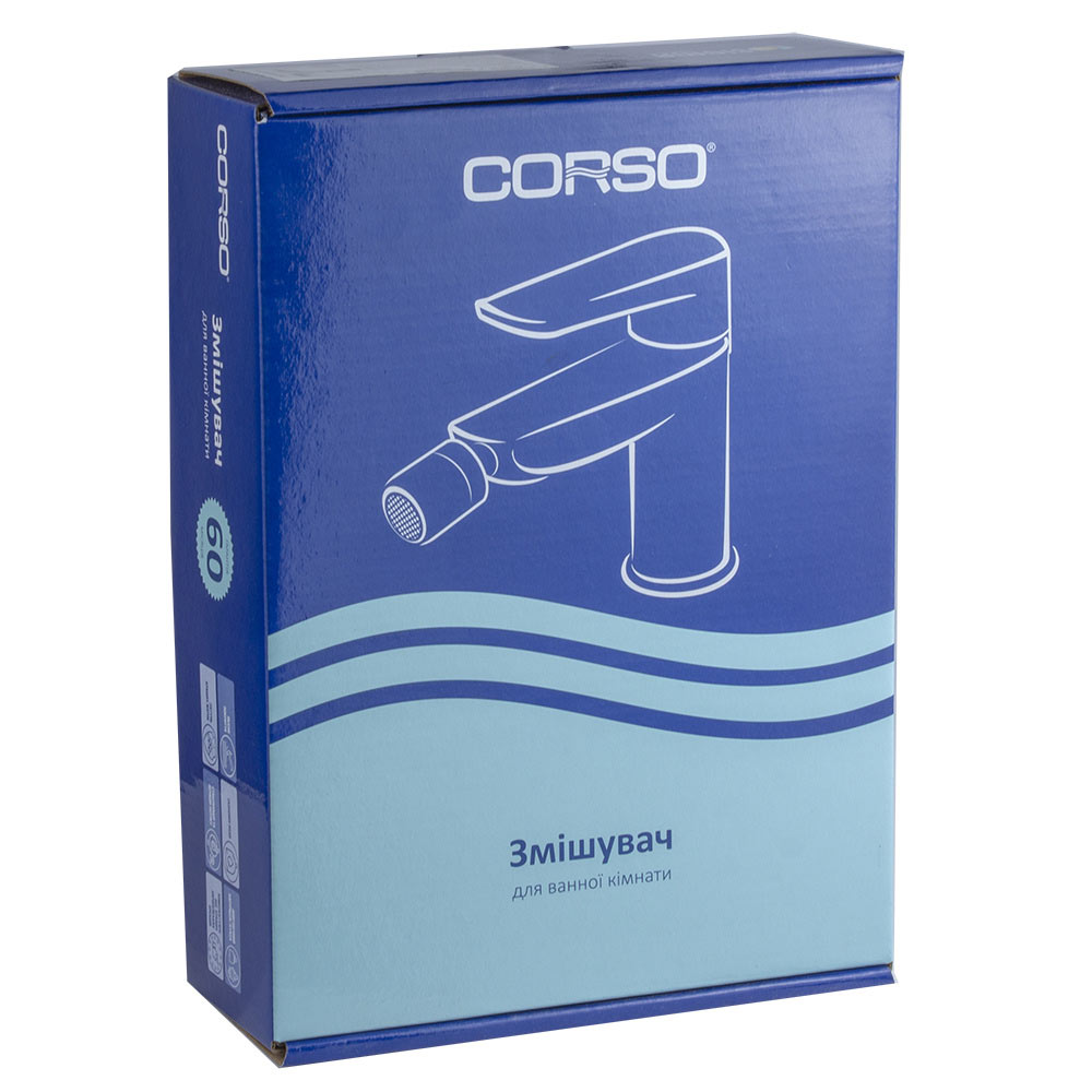 Смеситель для биде Corso Serio на шпильке Ø35 мм