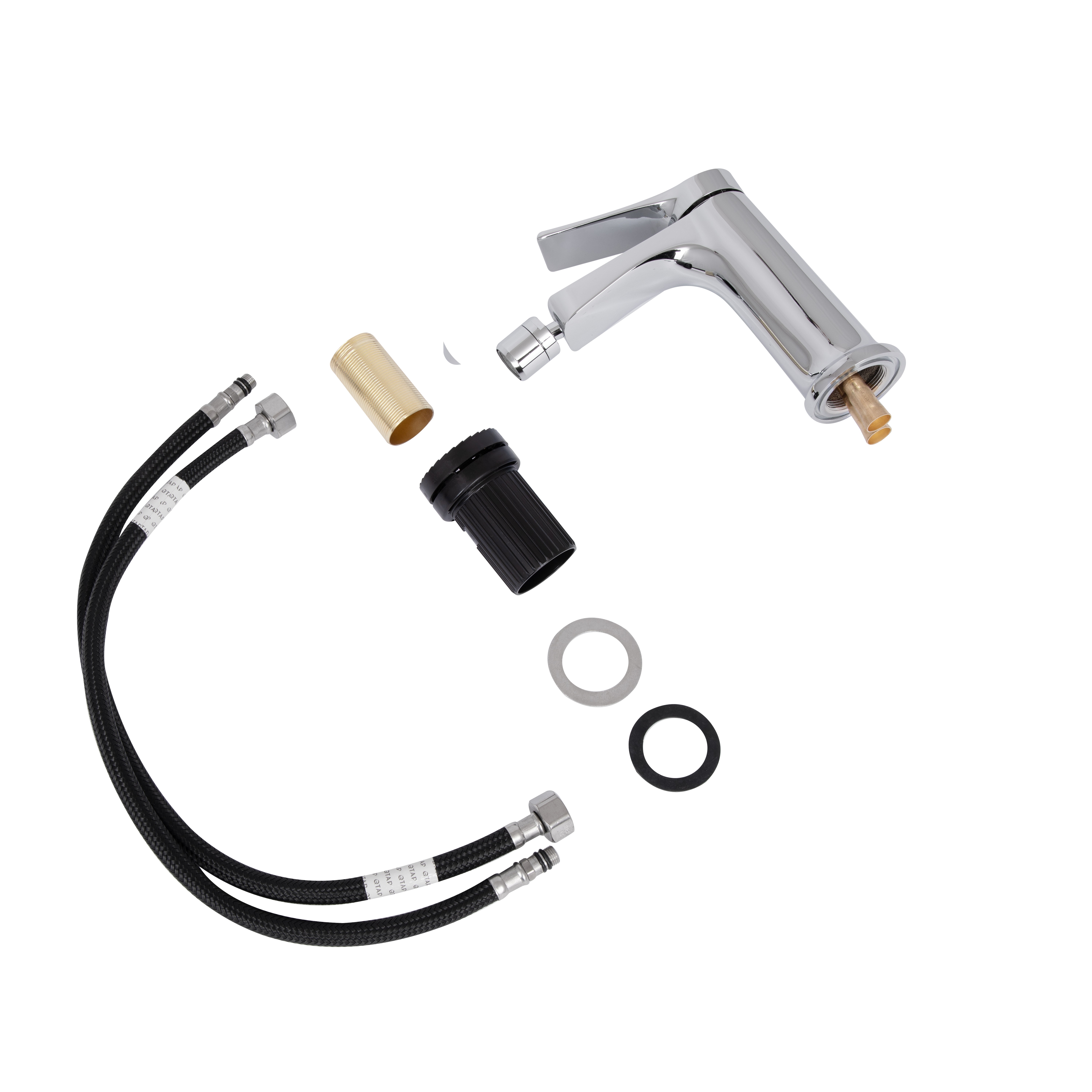 Смеситель для биде Qtap Arvin Chrome (QTARV255CRM48642)