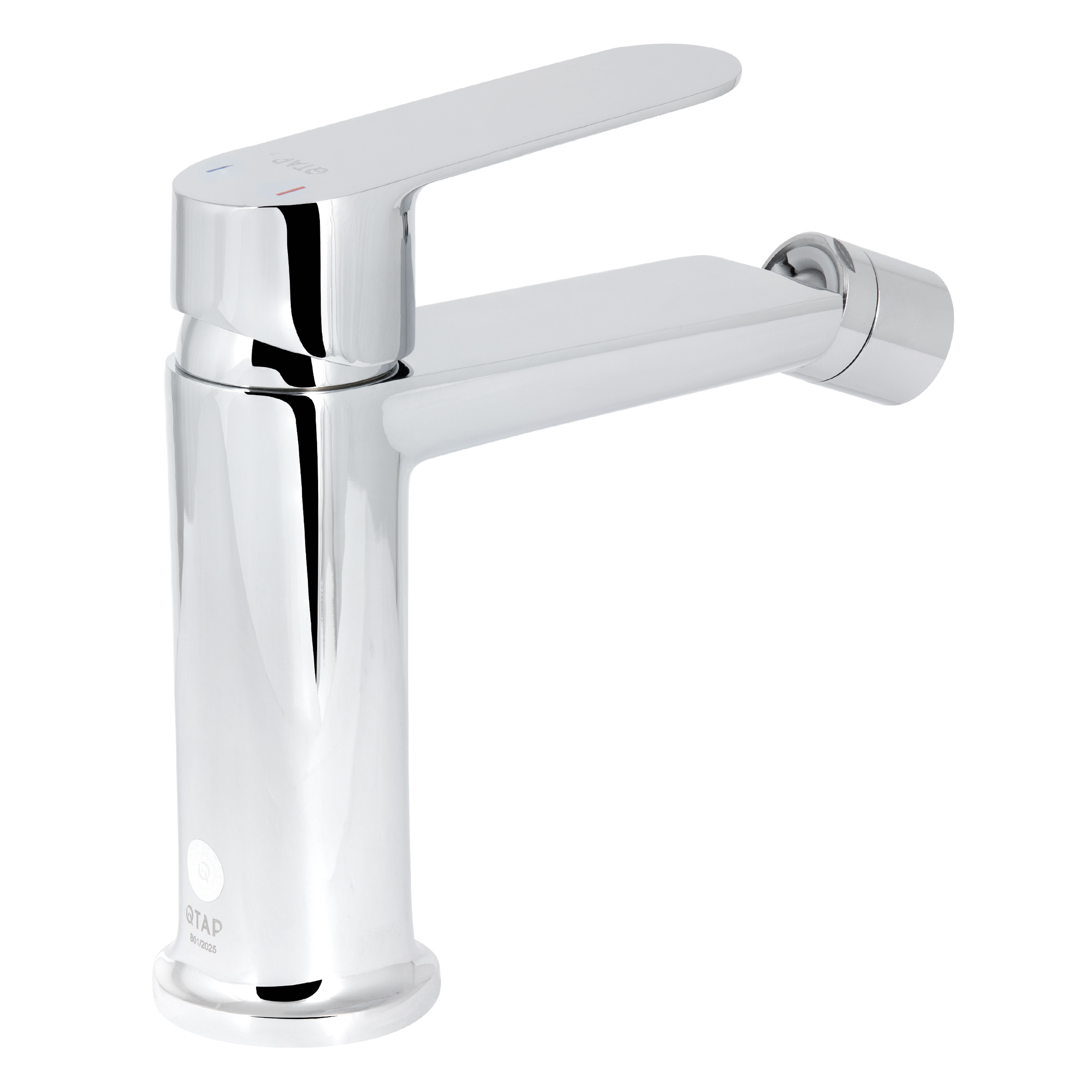 Змішувач для біде Qtap Evia Chrome (QTEVI255CRM47581)