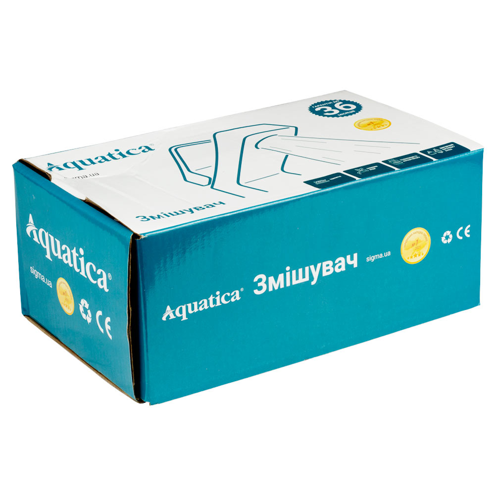 Смеситель для душа Aquatica s37 (W) Ø35 мм