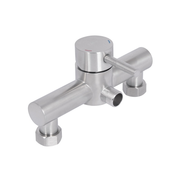 Змішувач для душу Lidz Aria 010 (з душовим гарнітуром) (k35) Nickel (LDARI010NKS43361)