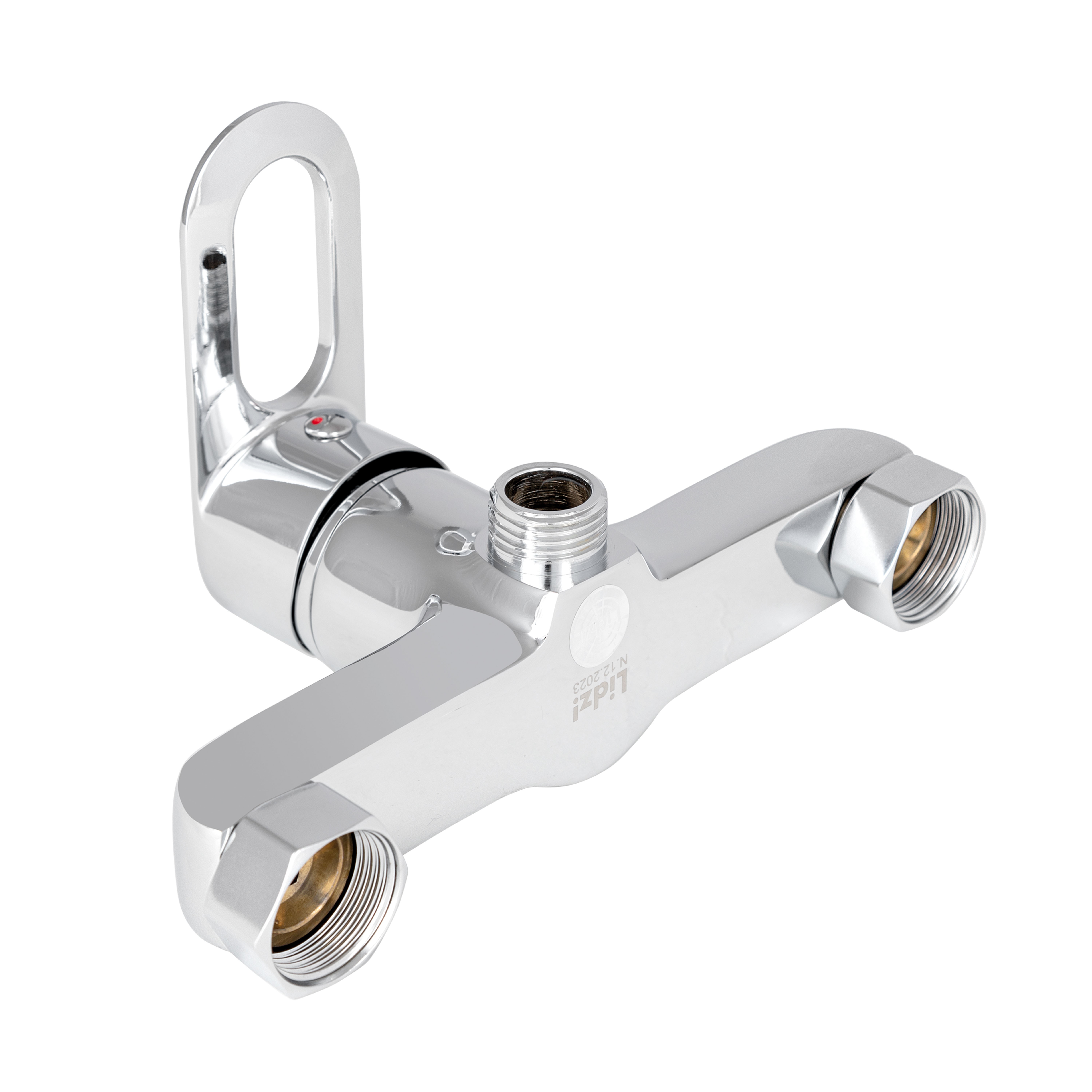 Змішувач для душу Lidz Latwa 010 (з душовим гарнітуром) (k40) Chrome (LDLAT010CRM45416)