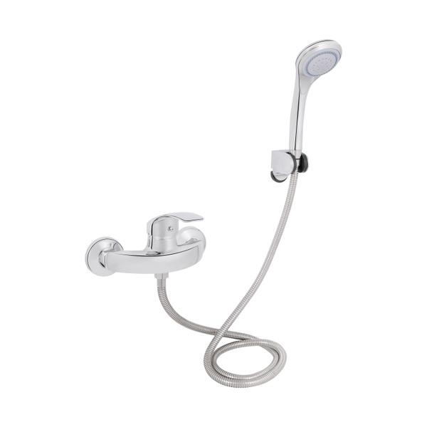 Змішувач для душу Lidz Mars 010 (з душовим гарнітуром) (k40) Chrome (LDMAR010CRM34892)