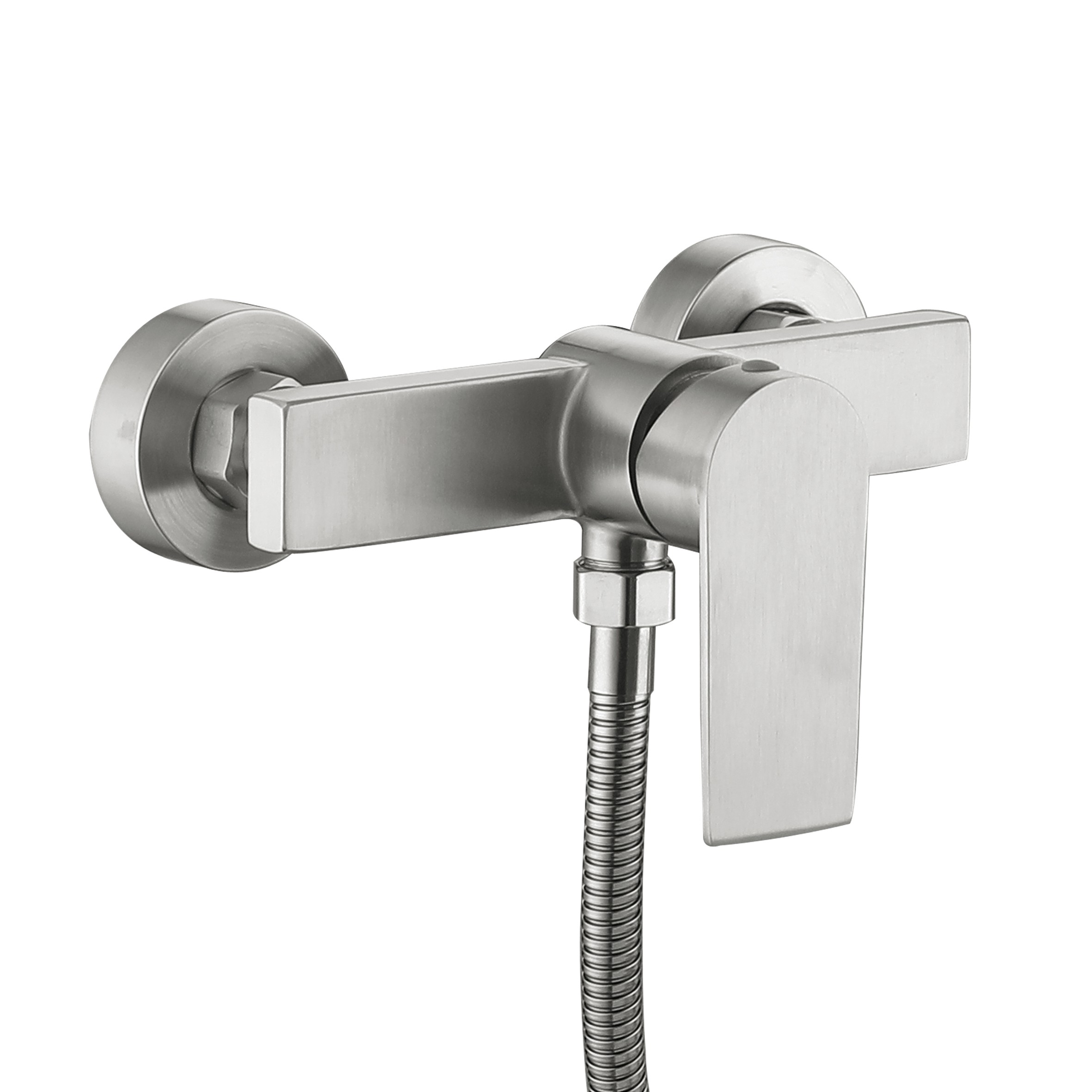 Змішувач для душу Lidz Nexus 010 Nickel (k35) (LDNEX010NKS49188