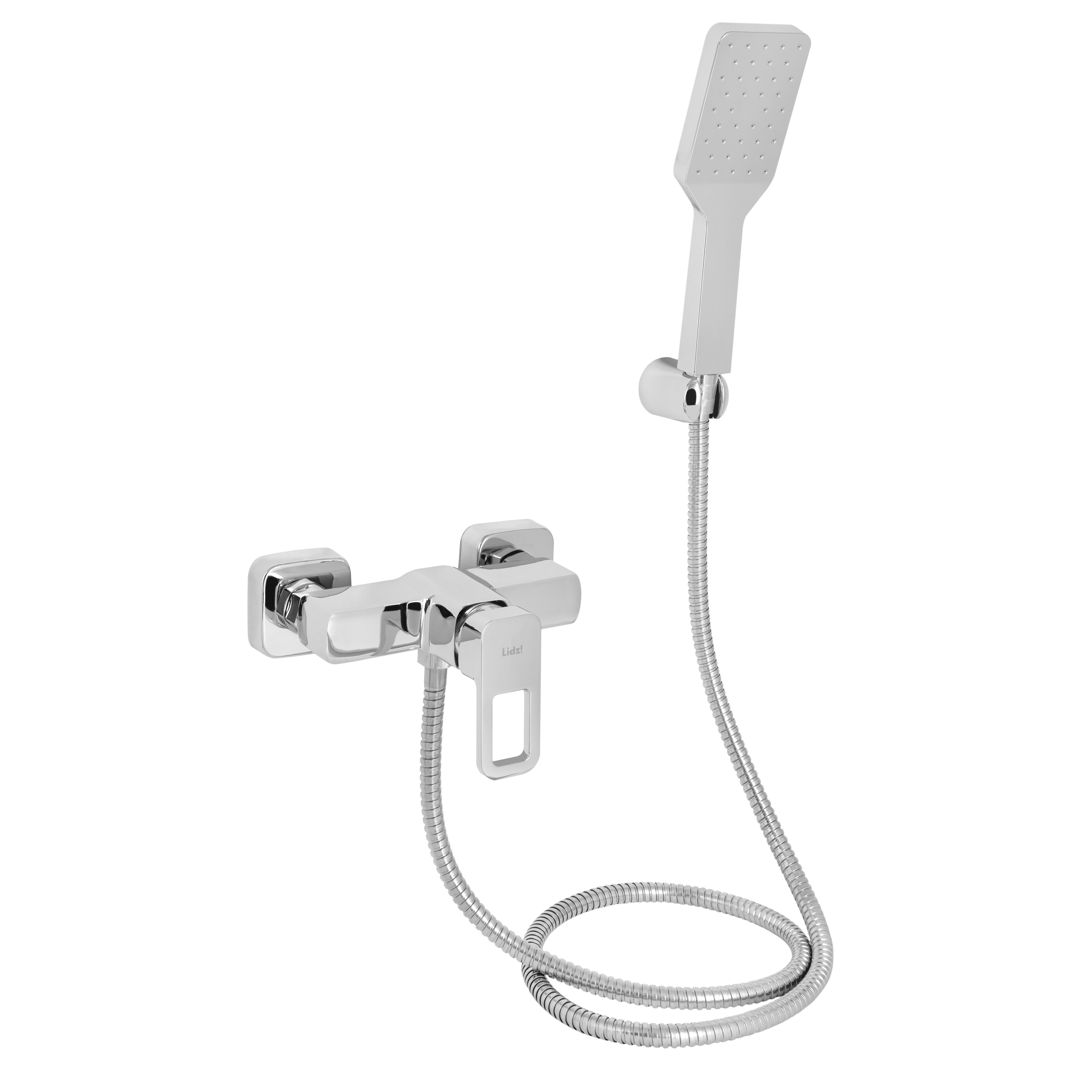 Змішувач для душу Lidz Wawel 010 (з душовим гарнітуром) (k40) Chrome (LDWAW010CRM45390)
