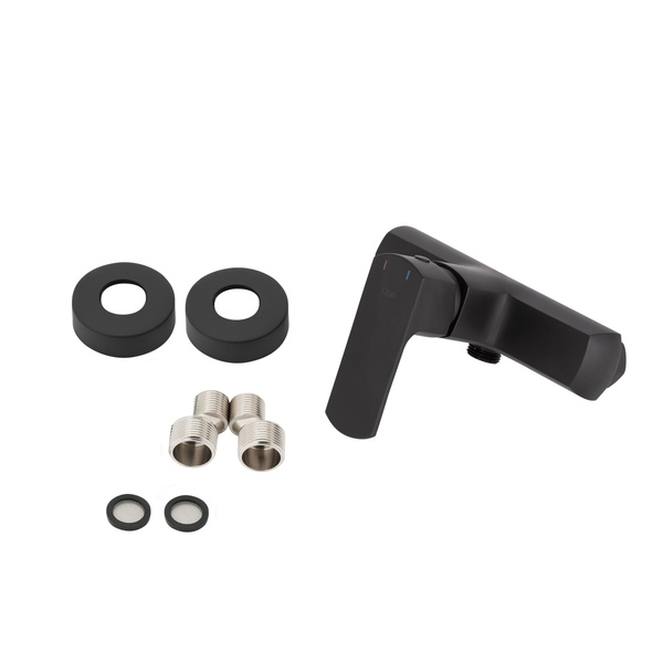 Змішувач для душу Qtap Lipno Black Matt (QTLIPNO4023101CB)
