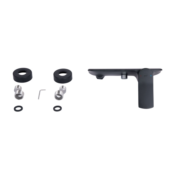 Змішувач для душу Qtap Slavonice Black Matt (QTSLA266BLM45908)