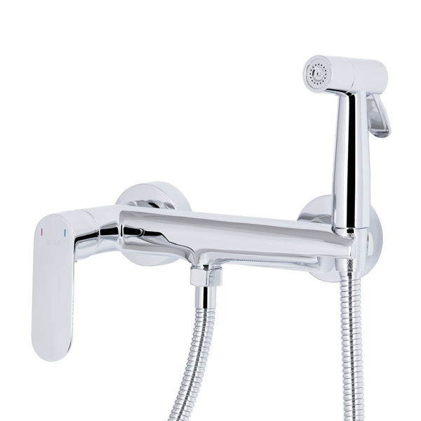 Змішувач для гігієнічного душу Qtap Evia Chrome (QTEVI262CRM47582)