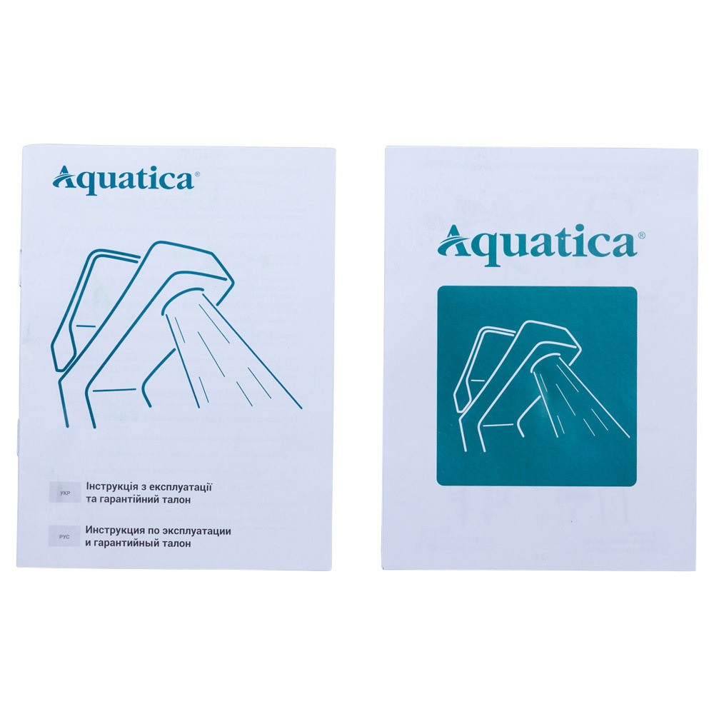 Смеситель для кухни Aquatica ML гусак ухо лат. шток на гайке Ø40 мм