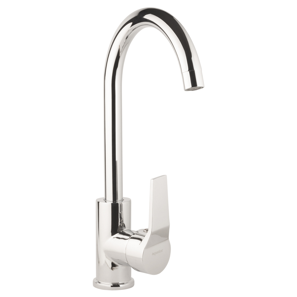 Змішувач для кухні Aquatica s45 Ø40 вилив високий вухо на гайці