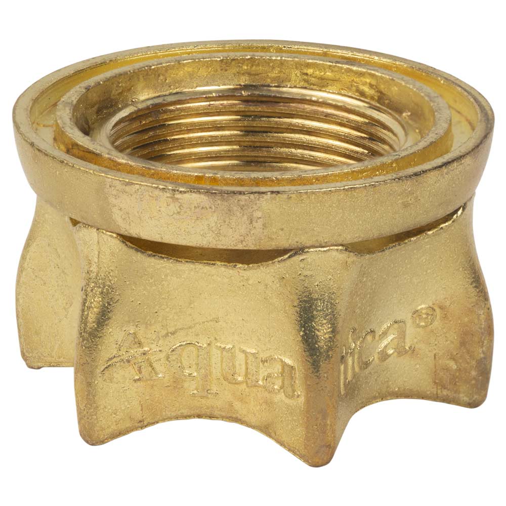 Змішувач для кухні Aquatica s55 високий вилив вухо на гайці Ø40 мм