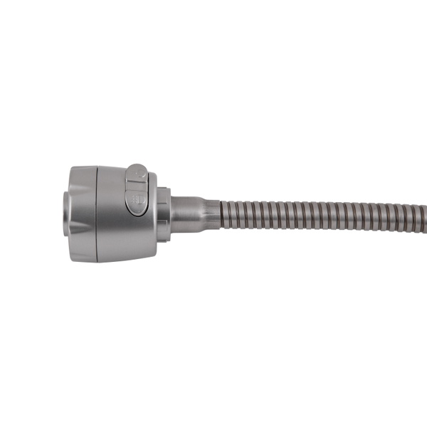 Змішувач для кухні Brinex Pure 015F41 з гнучким виливом Nickel (BRIPUR015F41NKL)