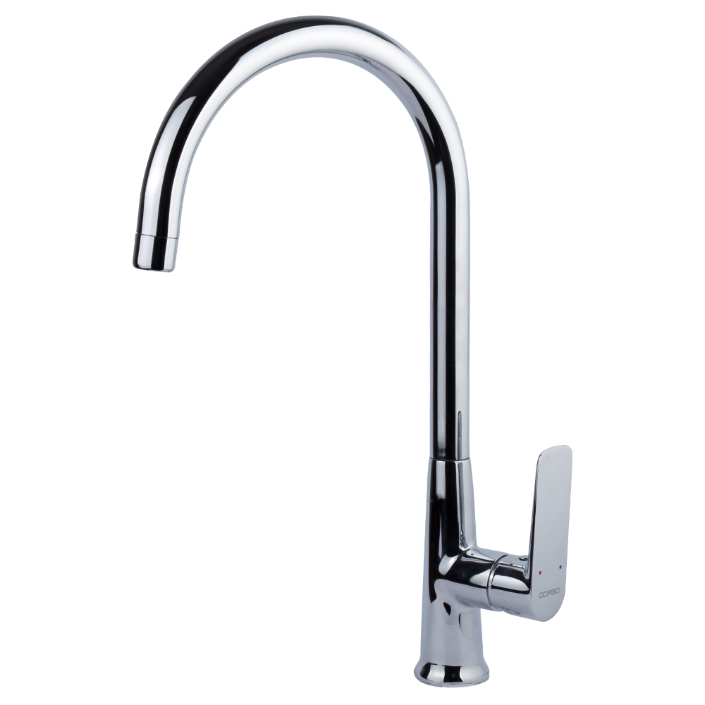 Змішувач для кухні Corso Lugano Ø25 J-вилив на гайці