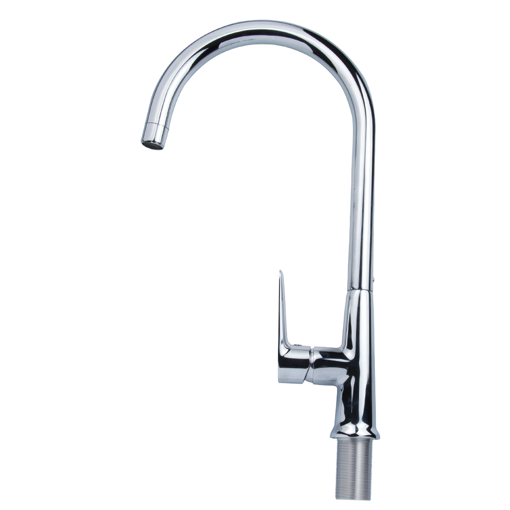 Змішувач для кухні Corso Lugano Ø25 J-вилив на гайці