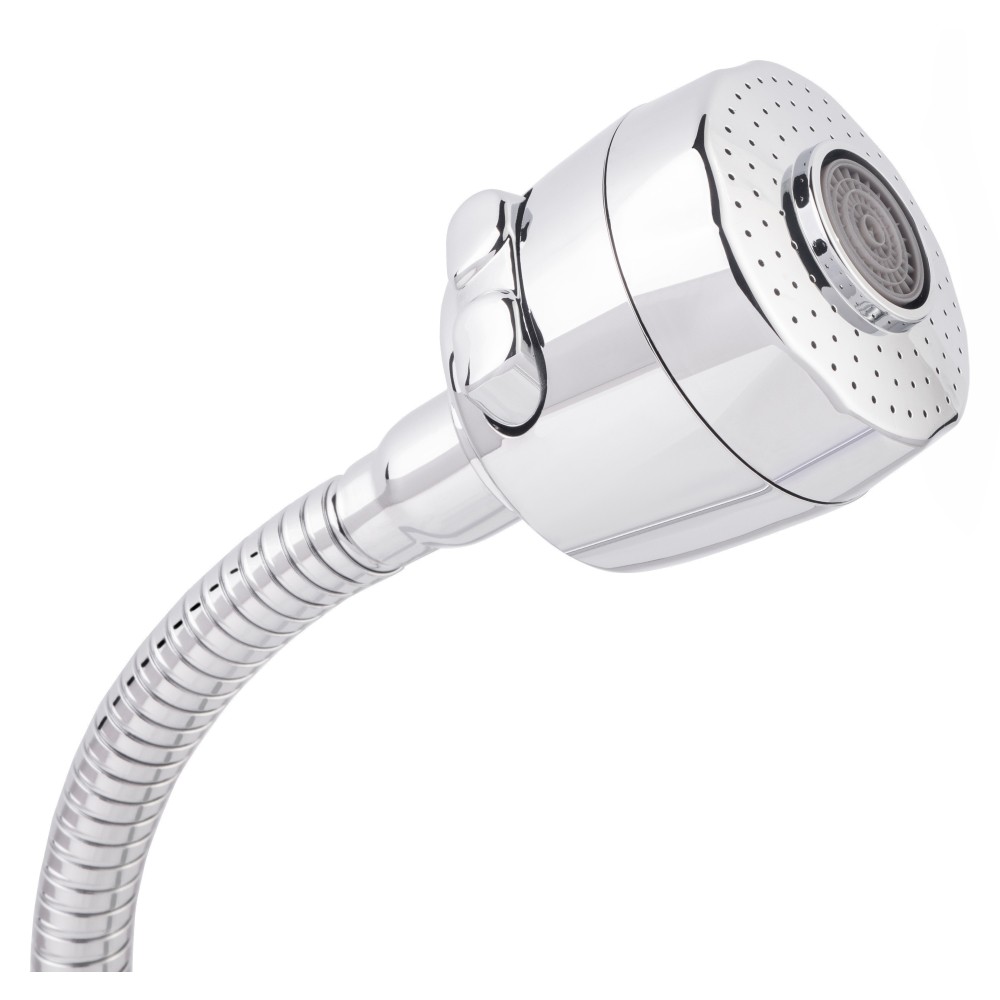 Змішувач для кухні Lidz Agata 008F4 з гнучким виливом (k40) Chrome (LDAGA008F4CRM35126)