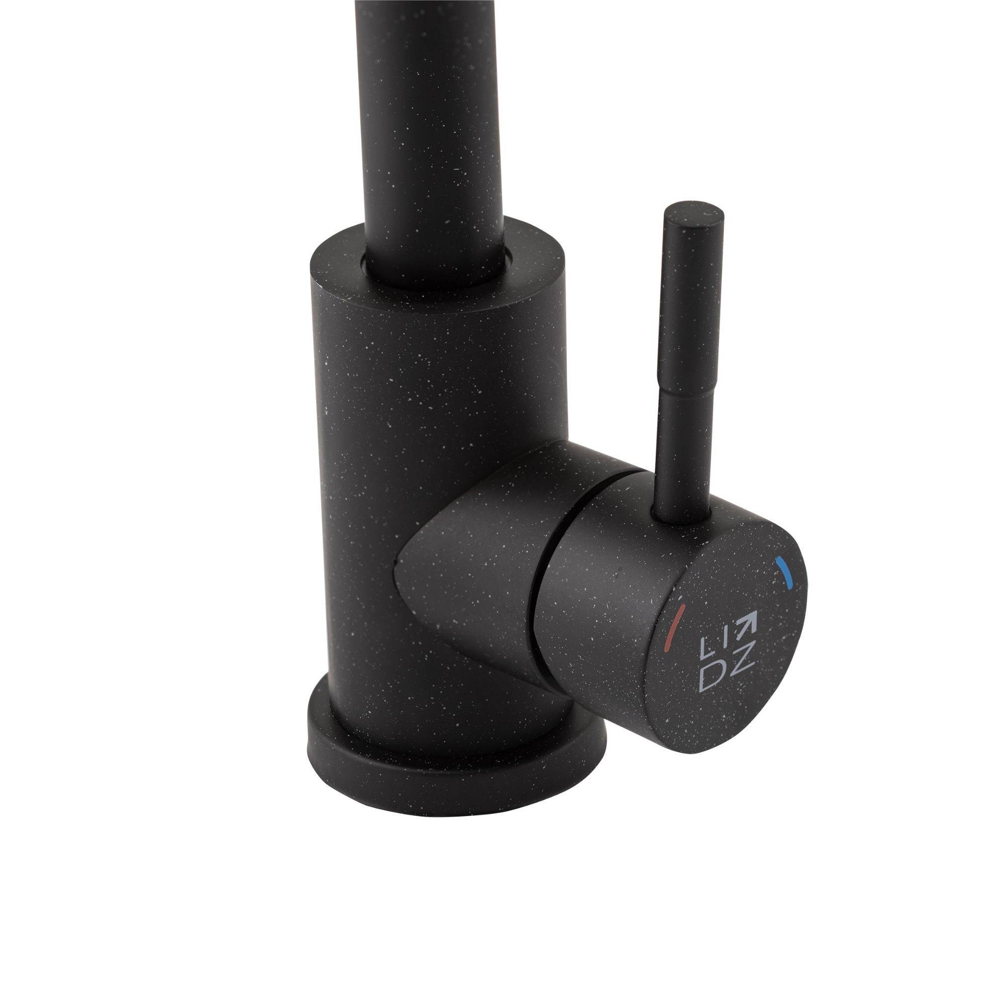 Змішувач для кухні Lidz Aria 015F (k35) Black (LDARI015FBLA34948)