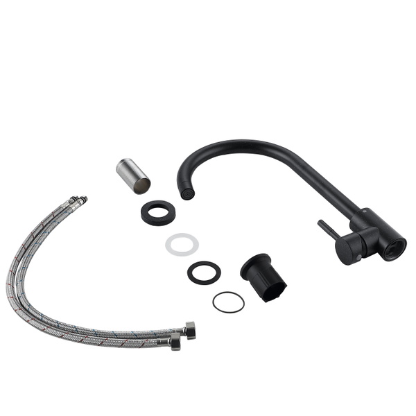 Змішувач для кухні Lidz Aria 015F (k35) Black (LDARI015FBLA34948)
