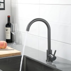 Змішувач для кухні Lidz Aria 015F (k35) Graphite (LDARI015FGRP49559)