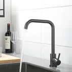 Змішувач для кухні Lidz Aria 015F1 (k35) Graphite (LDARI015F1GRP49558)