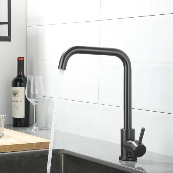 Змішувач для кухні Lidz Aria 015F1 (k35) Graphite (LDARI015F1GRP49558)