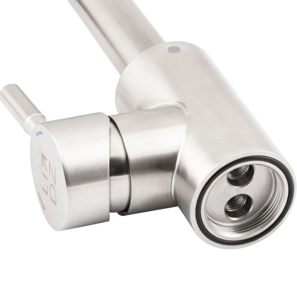 Змішувач для кухні Lidz Aria 015F2 (k35) Nickel (LDARI015F2NKS34942)