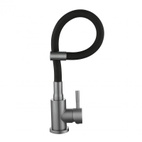 Змішувач для кухні Lidz Aria 015F3 (k35) з гнучким виливом Graphite/Black (LDARI015F3BGRP49564)