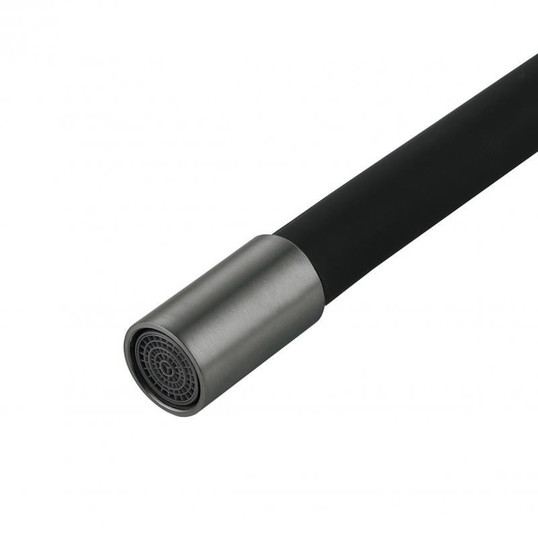 Змішувач для кухні Lidz Aria 015F3 (k35) з гнучким виливом Graphite/Black (LDARI015F3BGRP49564)