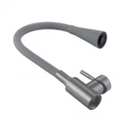 Змішувач для кухні Lidz Aria 015F31 (k35) з гнучким виливом Graphite/Grey (LDARI015F31GGRP49567)