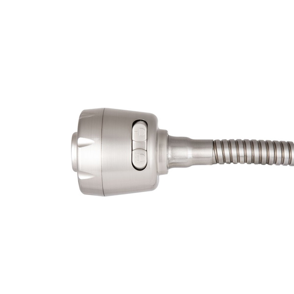 Змішувач для кухні Lidz Aria 015F41 з гнучким виливом (k35) Nickel (LDARI015F41NKS45306)
