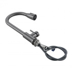 Змішувач для кухні Lidz Aria 015FL (k35) з висувним виливом Graphite (LDARI015FLGRP49560)