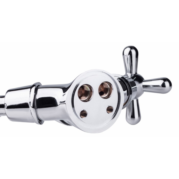 Змішувач для кухні Lidz Dominox 271 двохвентильний Chrome (LDDOM271CRM35534)