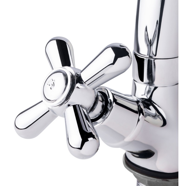 Змішувач для кухні Lidz Dominox 273F двохвентильний Chrome (LDDOM273FCRM35539)