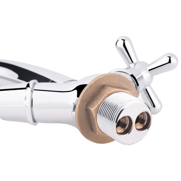 Змішувач для кухні Lidz Dominox 273F двохвентильний Chrome (LDDOM273FCRM35539)