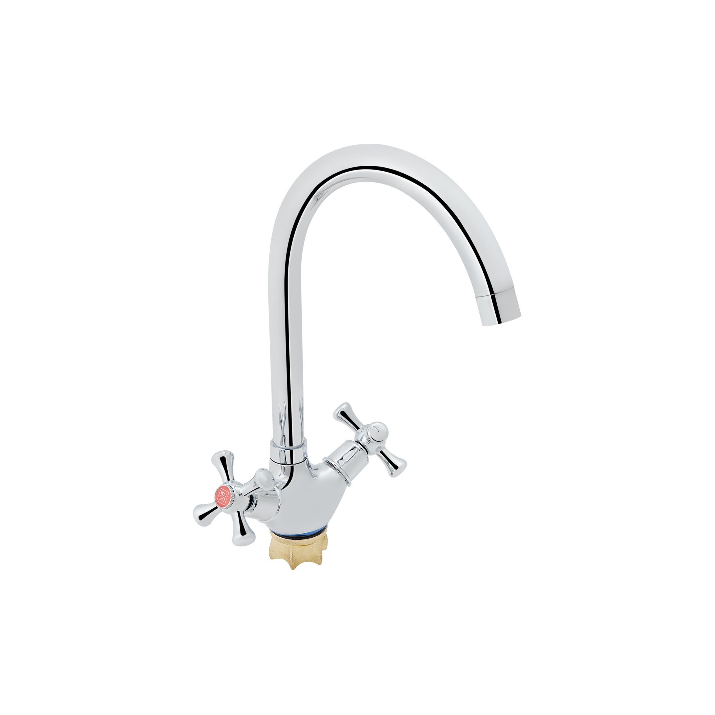 Змішувач для кухні Lidz Lamb 278F двохвентильний Chrome (LDLAM278FCRM35071)