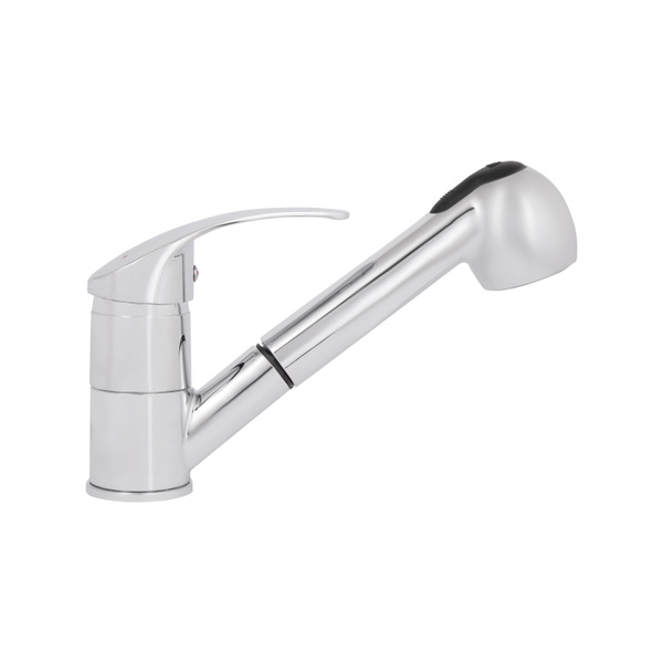 Змішувач для кухні Lidz Mars 011 з висувним виливом (k40) Chrome (LDMAR011CRM34859)