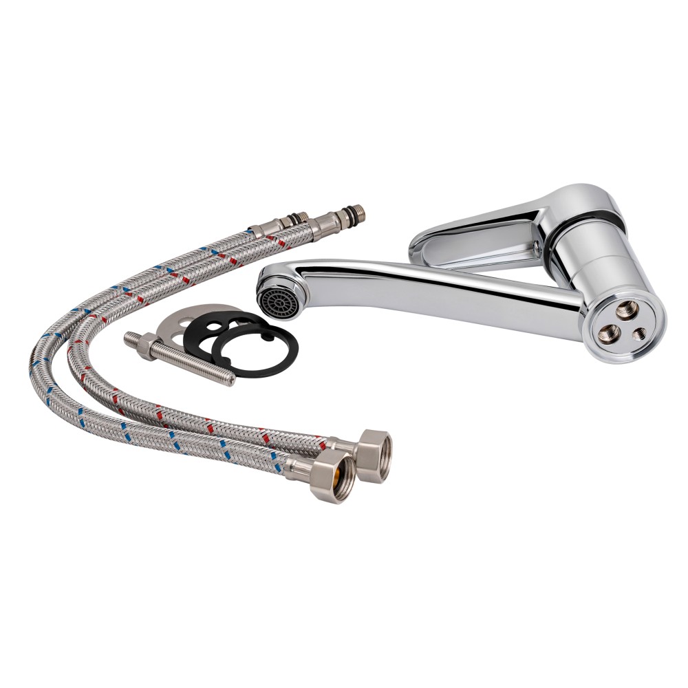 Смеситель для кухни Lidz Nicole 002M (k35) Chrome (LDNIC002MCRM21879)