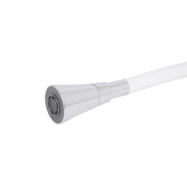 Змішувач для кухні Lidz Tani 007F3 з гнучким виливом (k40) Chrome/White (LDTAN007F3WCR40423)