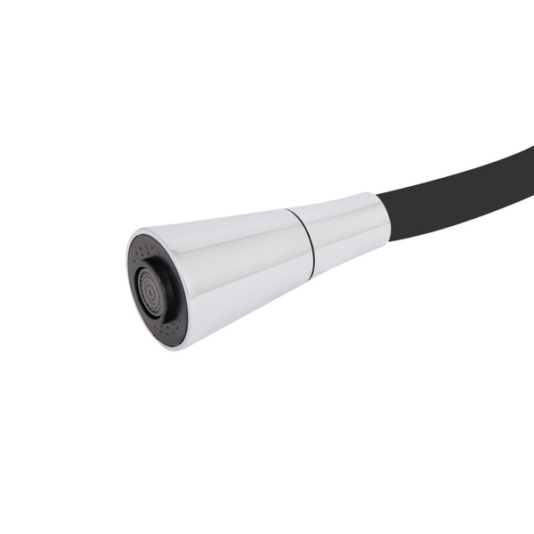 Змішувач для кухні Lidz Tani 008F3 з гнучким виливом (k40) Chrome/Black (LDTAN008F3BCR39484)