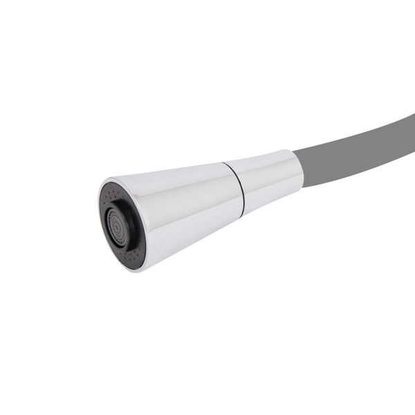 Змішувач для кухні Lidz Tani 008F3 з гнучким виливом (k40) Chrome/Grey (LDTAN008F3GCR39507)