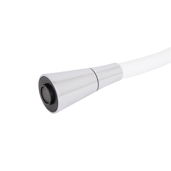 Змішувач для кухні Lidz Tani 008F3 з гнучким виливом (k40) Chrome/White (LDTAN008F3WCR37037)