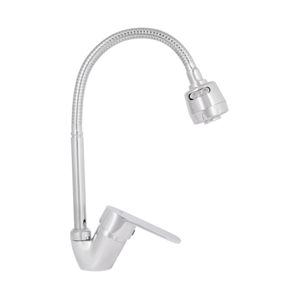 Змішувач для кухні Lidz Tani 008F4 з гнучким виливом (k40) Chrome (LDTAN008F4CRM44972)
