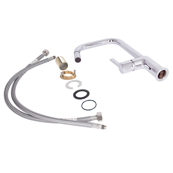 Смеситель для кухни Qtap Cardinal Chrome (QTCAR344CRM45658)
