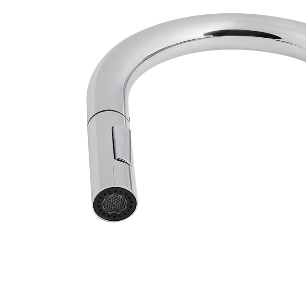 Смеситель для кухни Qtap Lenicka с выдвижным изливом Chrome (QTLEN9138103UC)