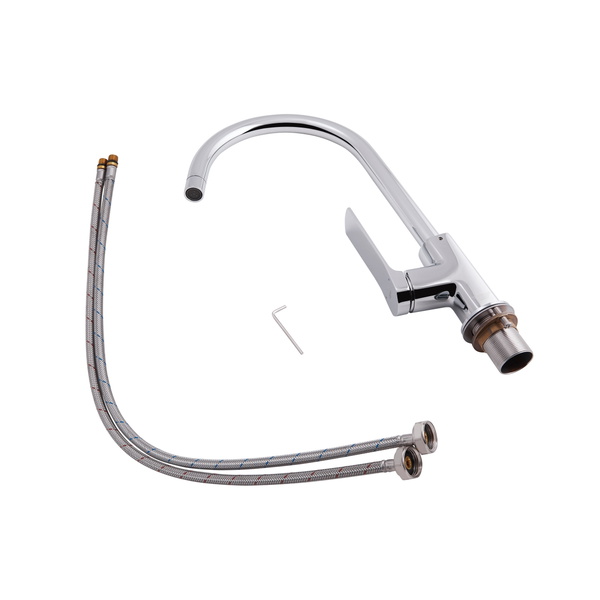 Змішувач для кухні Qtap Slavonice Chrome (QTSLV9042103UC)