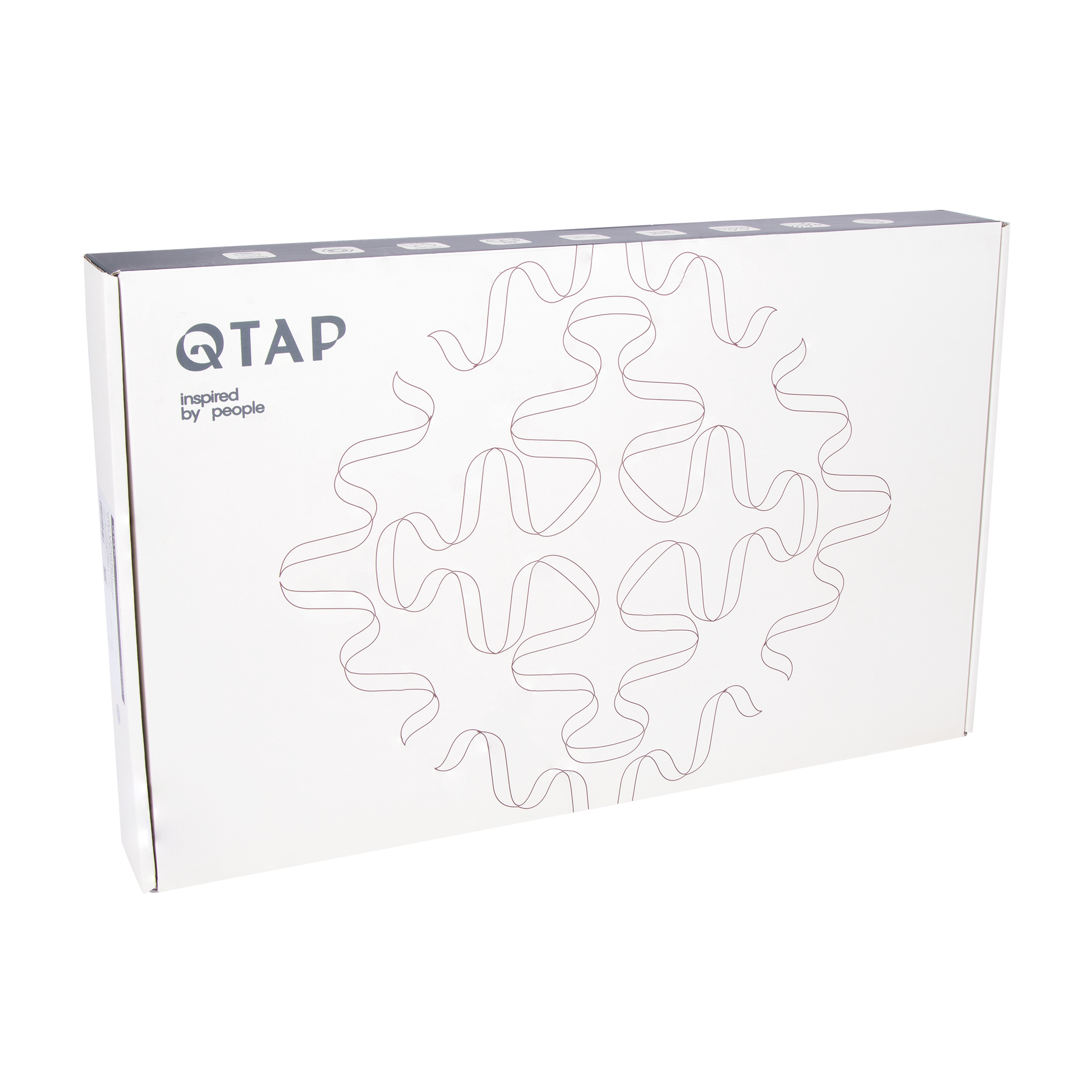 Змішувач для кухні Qtap Vlasta New з гнучким виливом з підключенням для питної води Gunmetal Black PVD (QTVLA364GMB45649)