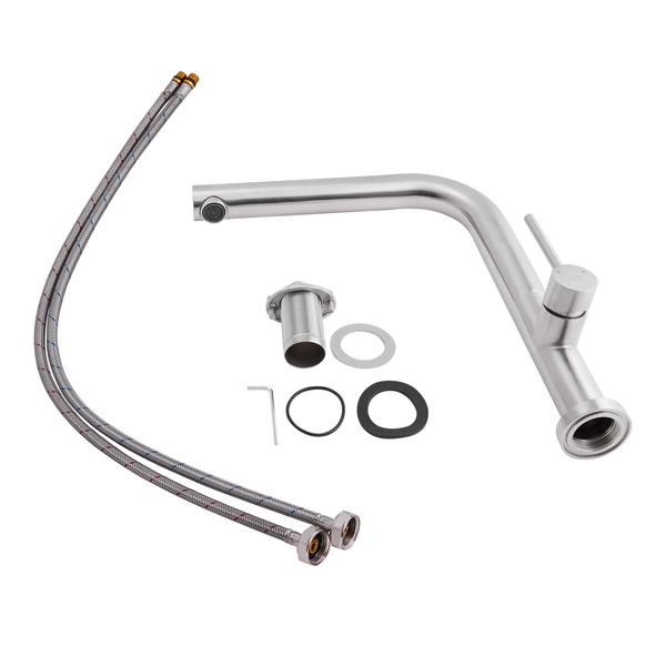 Змішувач для кухні Qtap Zdenek Brushed Nickel PVD (QTZDN9032103FC)
