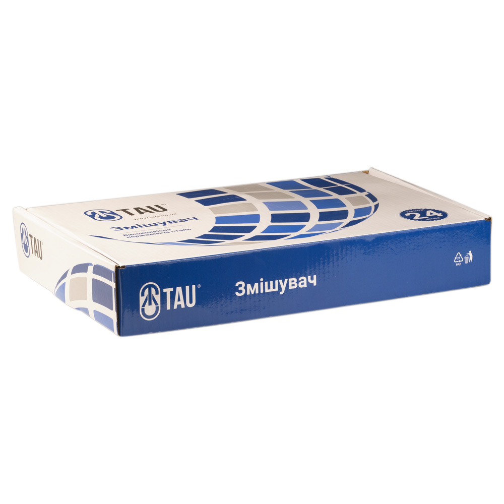 Змішувач для кухні TAU SS s18 на гайці Ø35 мм