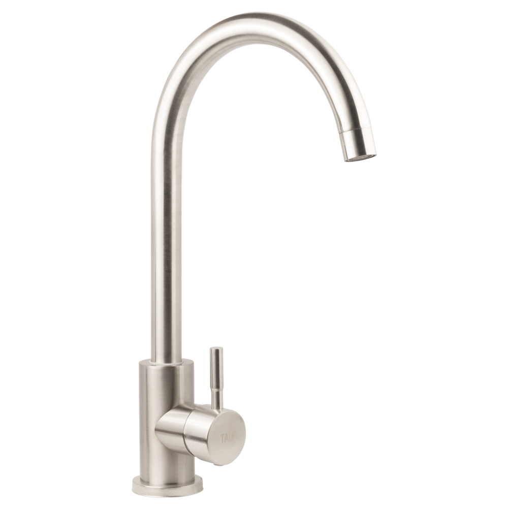 Змішувач для кухні TAU SS s20 на гайці Ø35 мм