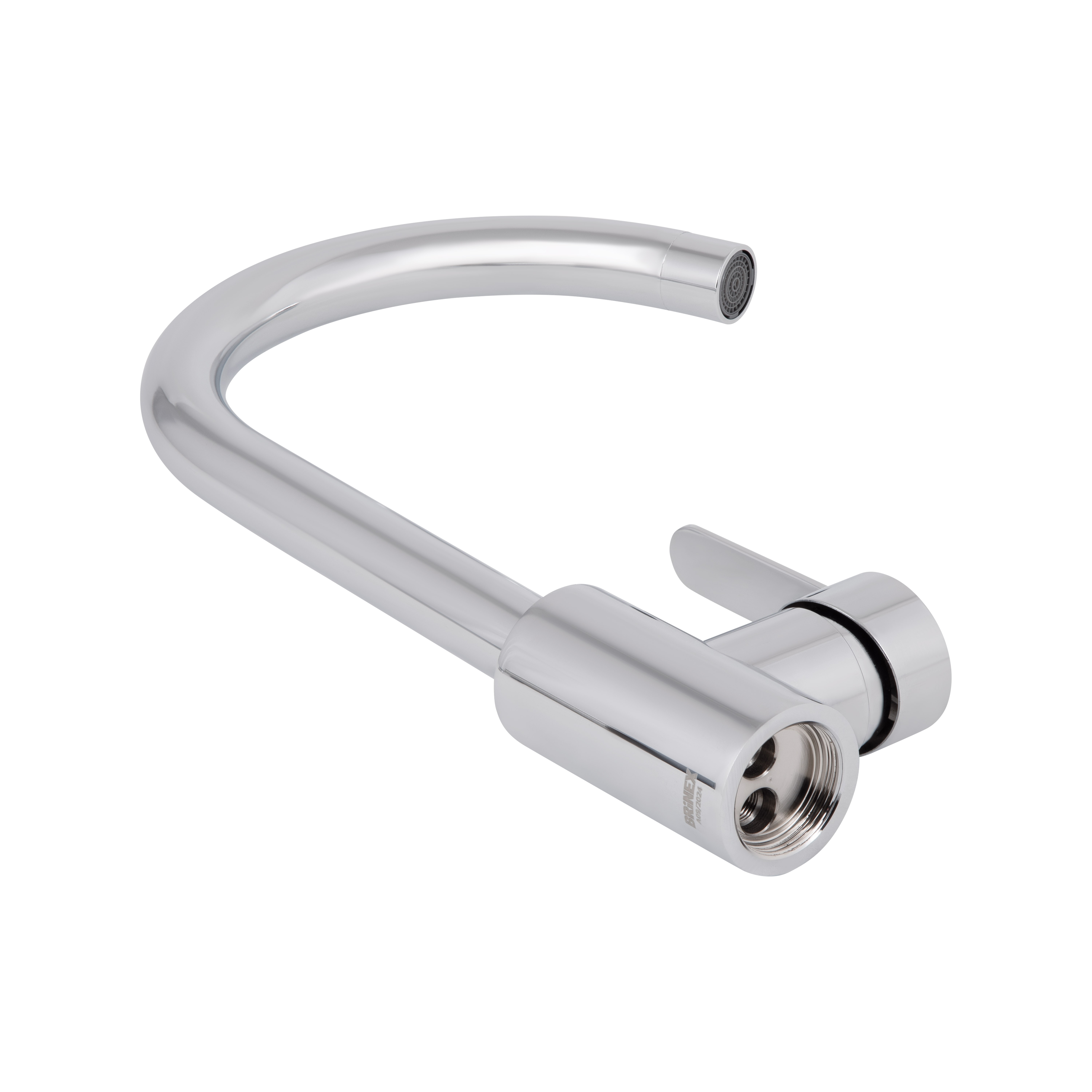 Змішувач для кухні U-образний Brinex Pure 015F U-образний Chrome (BRIPUR015FCRM)