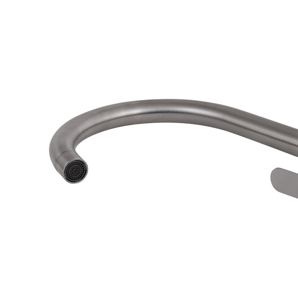 Змішувач для кухні U-образний Brinex Pure 015F U-образний Nickel (BRIPUR015FNKL)